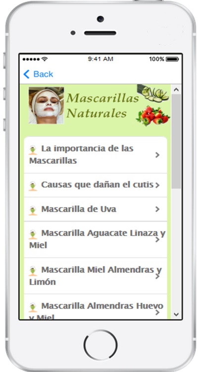 Mascarillas Naturales Saludables