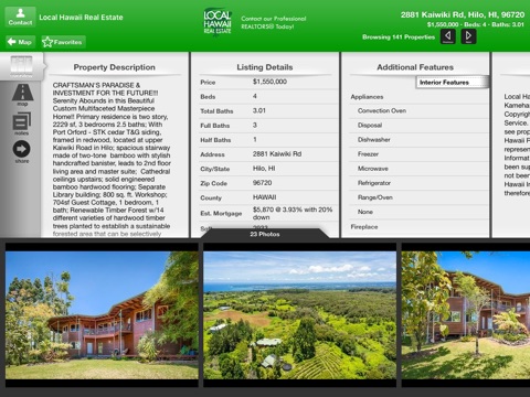 Local Hawaii Real Estate for iPad screenshot 4