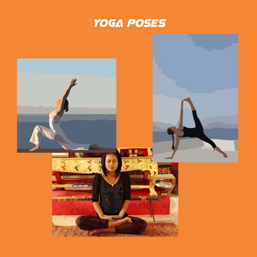Yoga poses+ icon