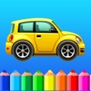 Coloring book Cars games for kids girls and boys