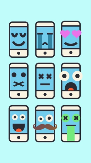 Phone Emoji Stickers