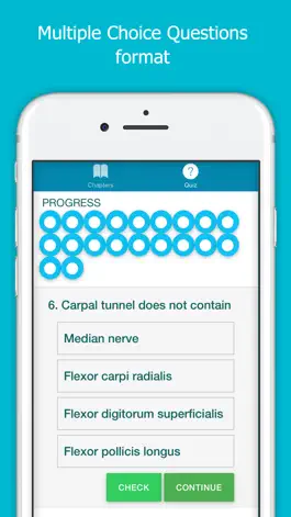 Game screenshot Anatomy Quiz MCQs apk