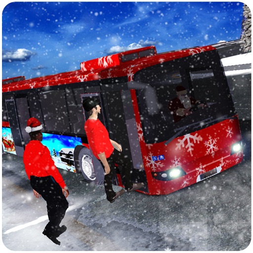 Christmas Party Bus Simulator 3D: Tourist ski 2016