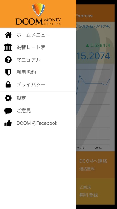海外送金 DCOM Money Expressのスクリーンショット4 海外送金 DCOM Money Expressのスクリーンショット4