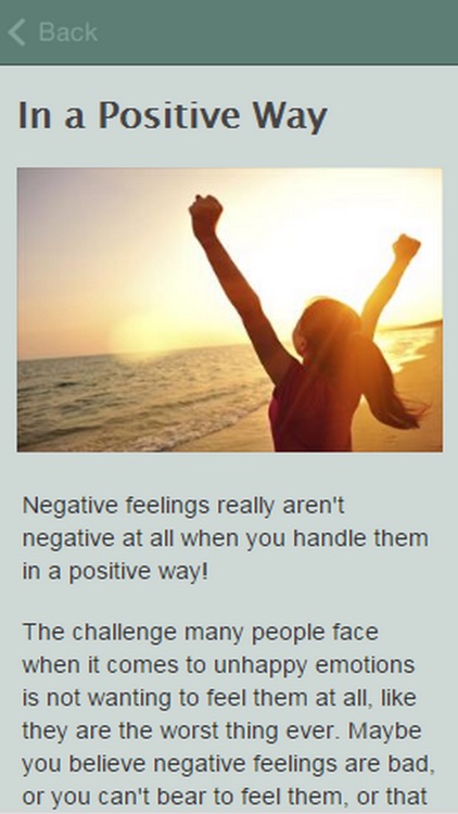 How To Handle Negative Emotions