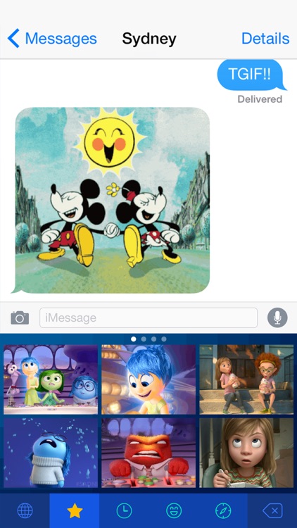 Disney Gif + Keyboard