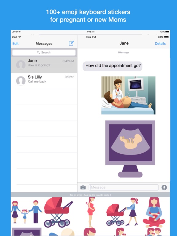 Mom Emoji Keyboard Sticker For Facebook Messenger Iphone Ipad App Download Latest