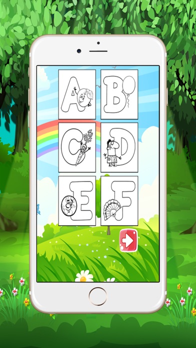 How to cancel & delete abc coloring pages for kid from iphone & ipad 2