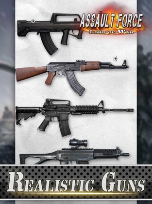 Assault Force: Simulator and Shooting Game, game for IOS