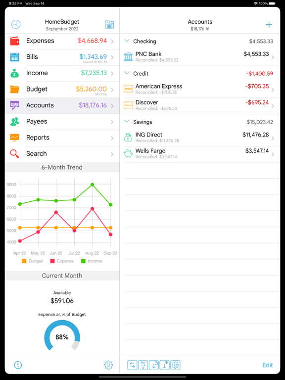HomeBudget with Sync HomeBudget with Sync