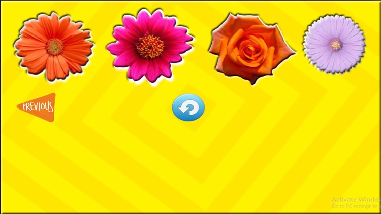 Fun Learning Flower Shapes Sorting game for kids screenshot-4