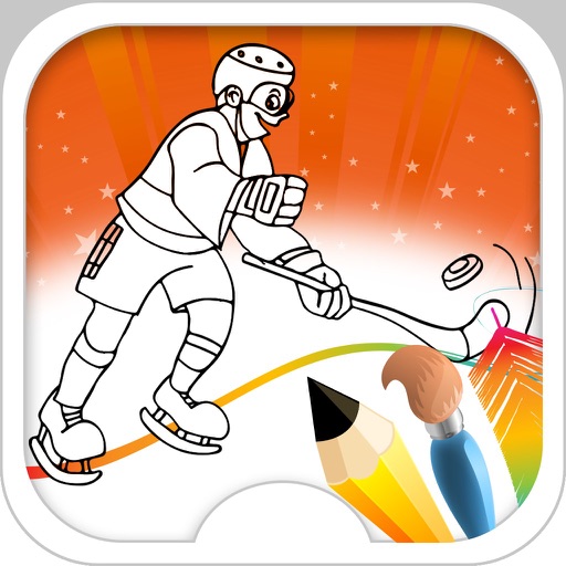 Children Coloring Game Icon