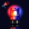 Get the sounds of police siren with flashing police lights