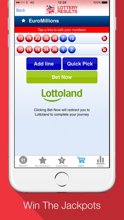 Lottery Results - Winning Ticket Push Alerts!