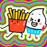 Animated Food Meal Friends