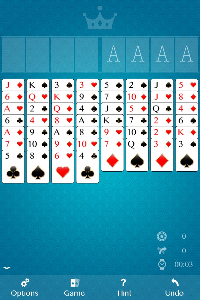 Simple Freecell Solitaire screenshot 4