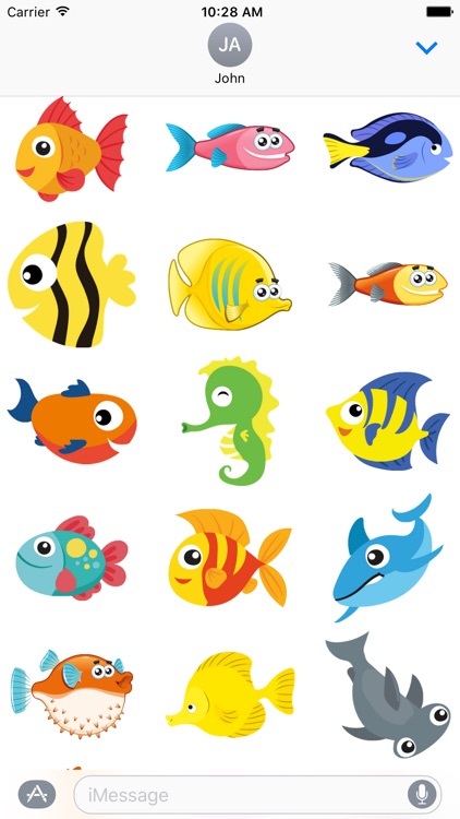 Fish Cute-Fc Sticker