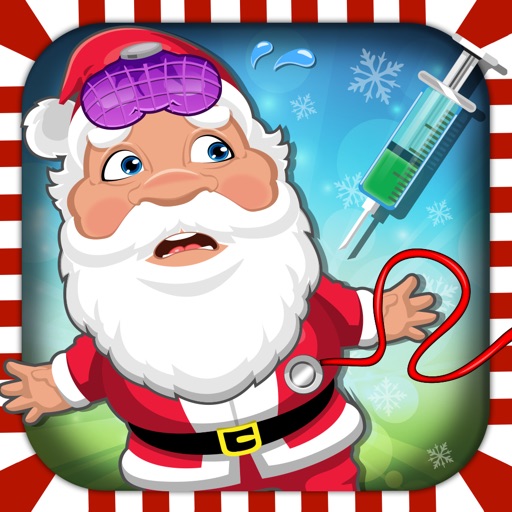 Crazy Santa Hospital Doctor - Christmas fun dentist, nose & eye care makeup games for girls iOS App
