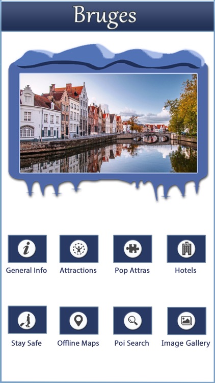 Bruges Offline City Travel Guide