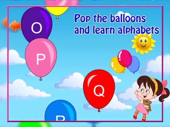 balloon popping for babies