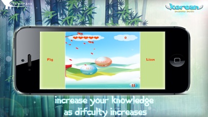 Korean Bubble Bath: Vocabulary Game screenshot 5