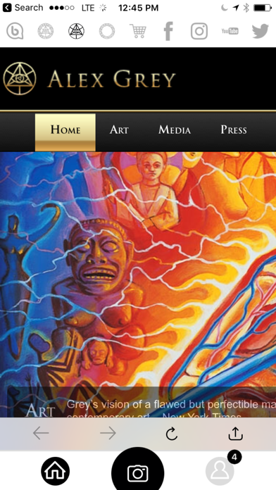 How to cancel & delete CoSM - Alex Grey & Allyson Grey from iphone & ipad 3