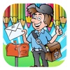 Kids Postman Game Coloring Page Version