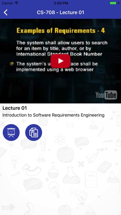 CS708 - Software Requirement Engineering