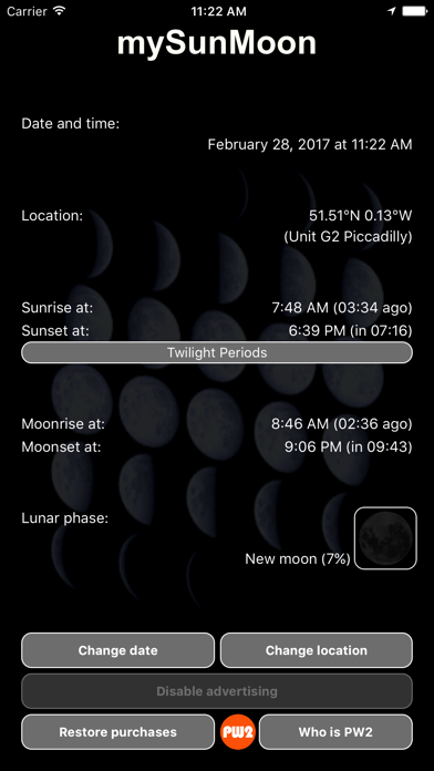 How to cancel & delete mySunMoon from iphone & ipad 1