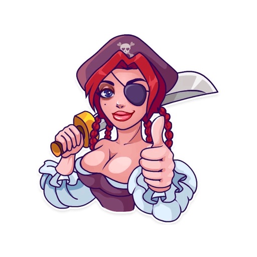 Pirate! Stickers