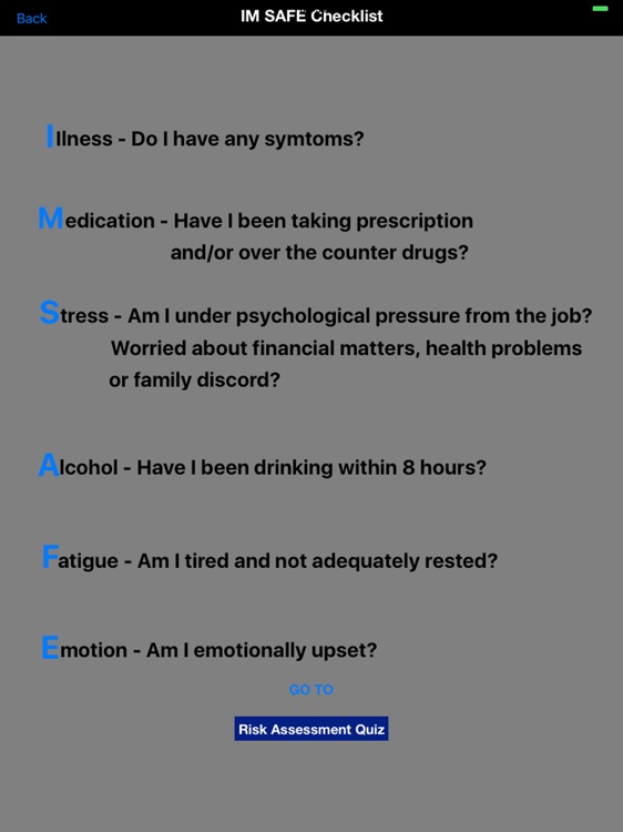 ADM Aeronautical Decision Making
