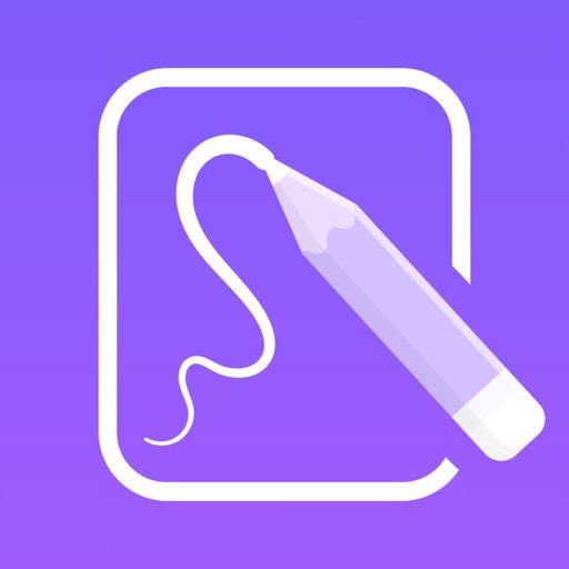 Drawing Widget - Note Drawing Icon