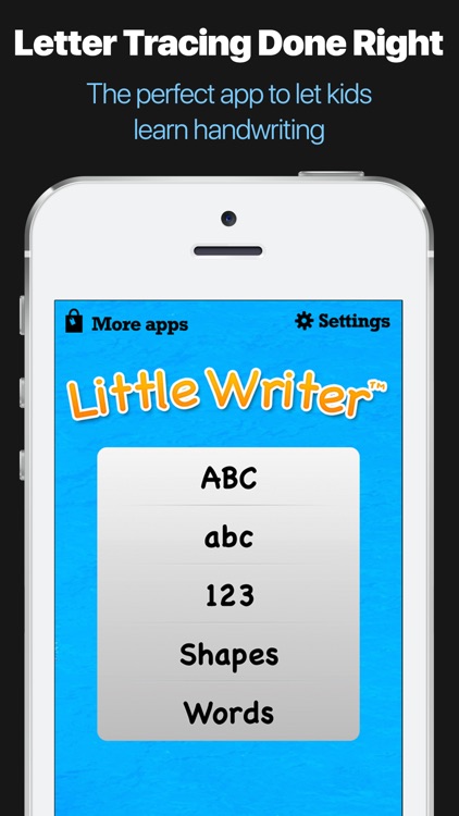 Little Writer Tracing App: Trace Letters & Numbers