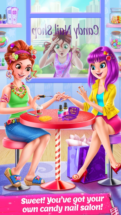 Candy Nail Art - Sweet Spa Fashion Game