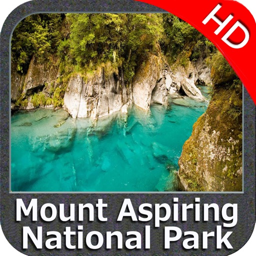 Mount Aspiring National Park HD GPS Maps Navigator