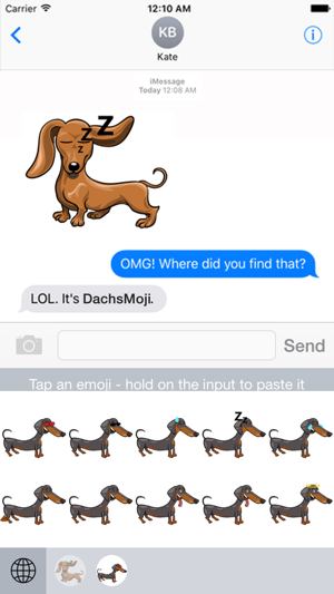 Doxiemoji - Dachshund Emoji & Stickers(圖2)-速報App