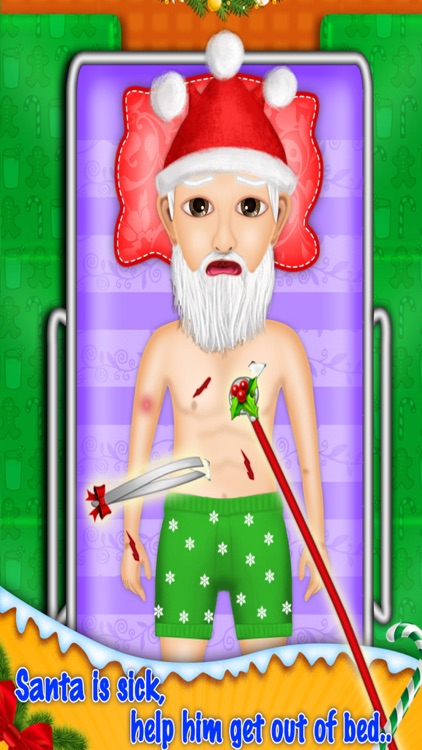 Santa Surgery Mania - Christmas kids surgery game