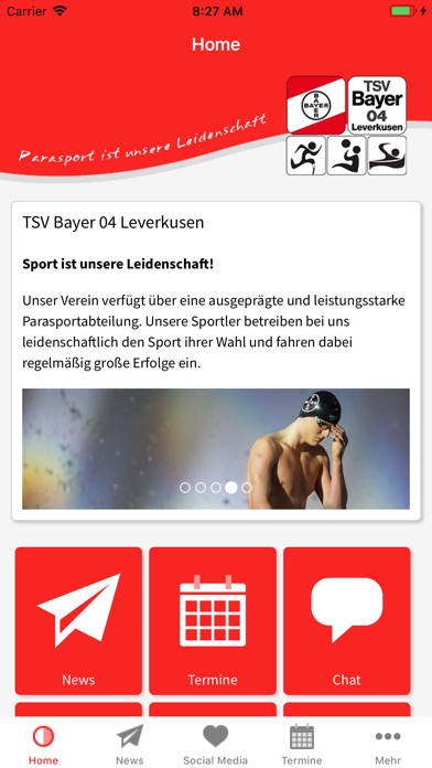 Parasport Bayer 04 Leverkusen screenshot 2