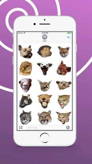 Bad Taxidermy - Creepy Animal Emoji Strickers(圖3)-速報App