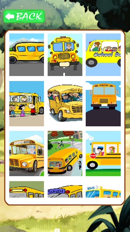 Puzzle School Bus Jigsaw Games For Kids