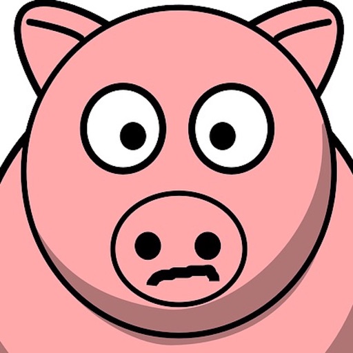 Piggy Plane Icon