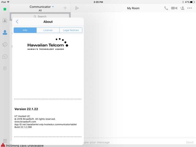 HT Hosted UC iPad screenshot-3