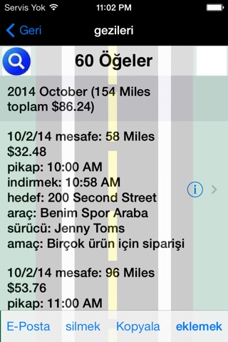 Track My Mileage And Time screenshot 4