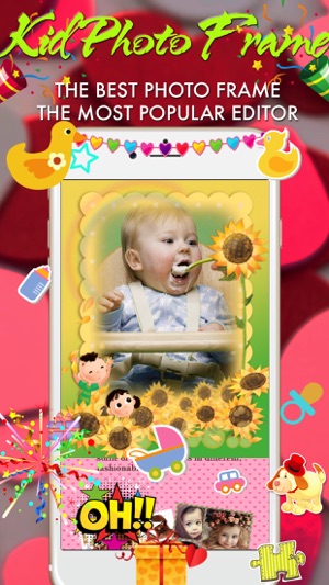 Baby Photo Frame- Wonder Photo, Cute Frame(圖4)-速報App