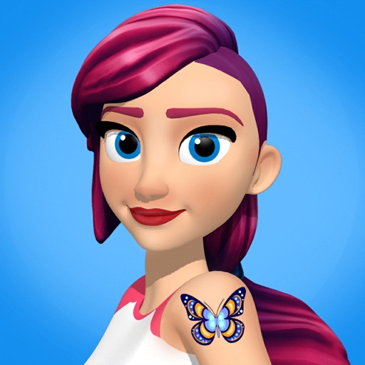 Tattoo Artist Simulator 3D Icon