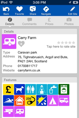WikiCamps UK screenshot 3