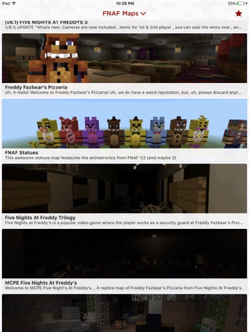 FNAF Maps for Minecraft PE screenshot 2