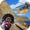 Motor Bike Gunship Heli Chase & Attack - 3D Sim