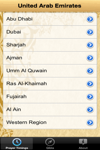 UAE Prayer Timings - náhled