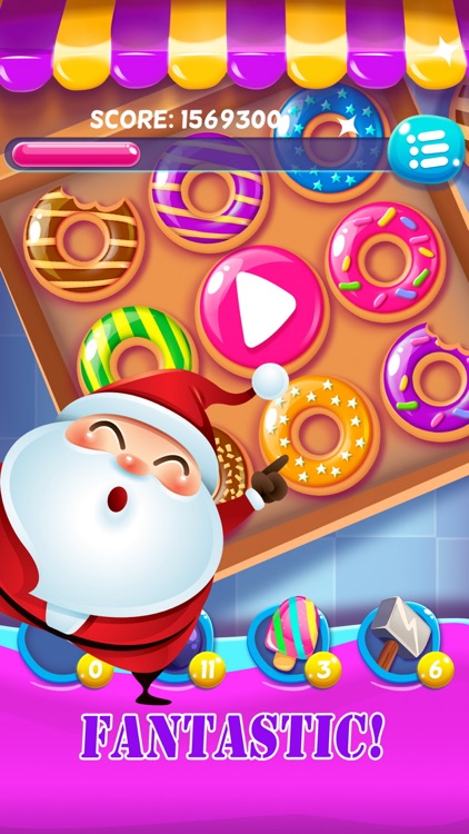 Donut dazzle jam - Fairy cakes for puzzle mania